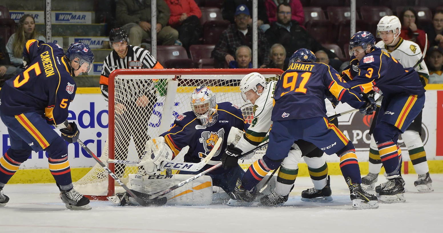 Colts charge into the weekend with 32 victory over the Knights