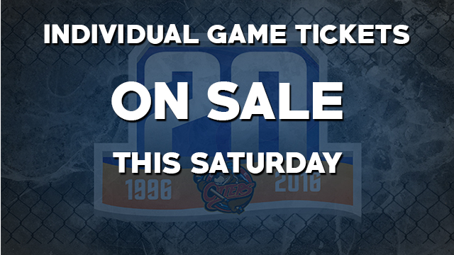 Individual Tickets On Sale Saturday - Erie Otters