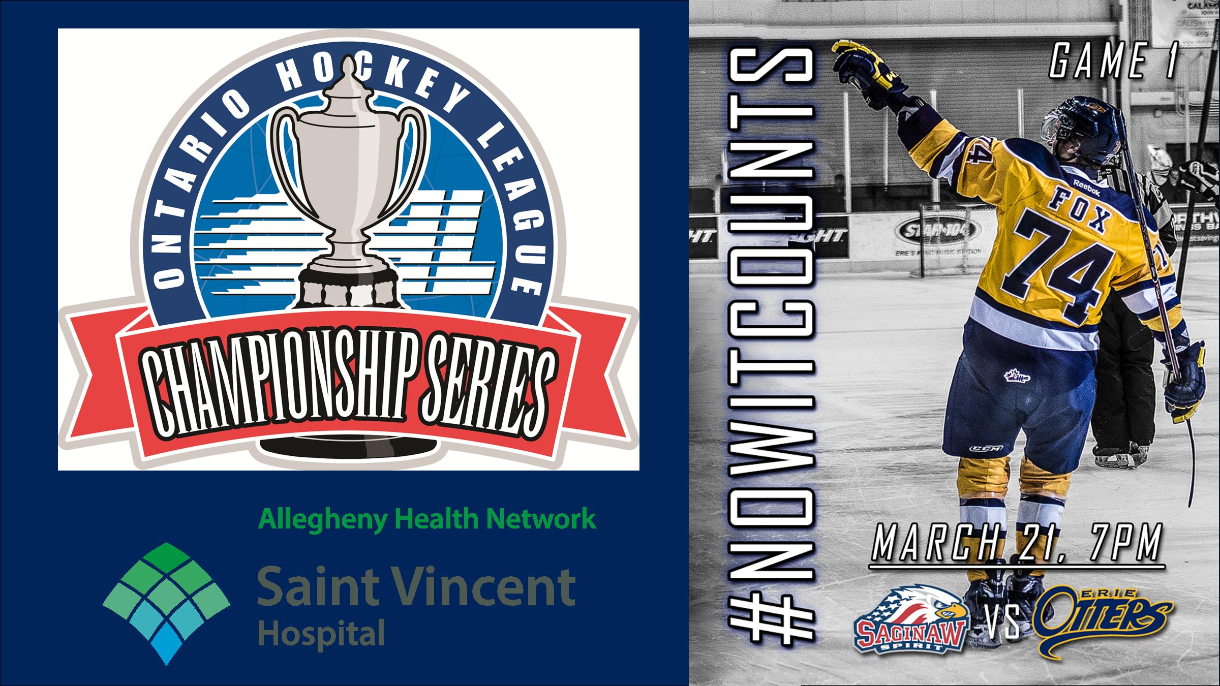 Otters First Round Schedule Set - Erie Otters