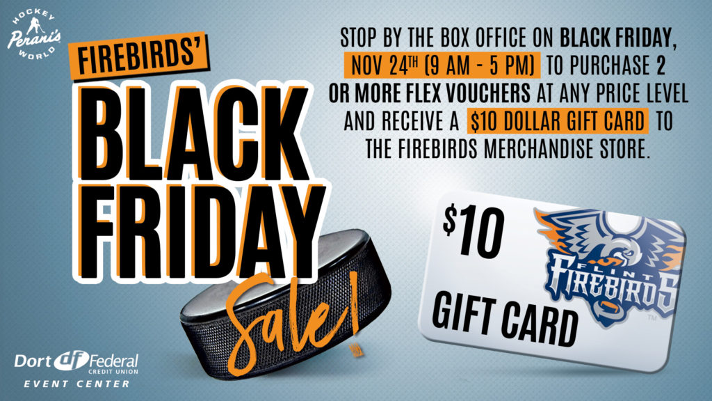firebirds' black friday sale! – flint firebirds firebirds' black friday sale!