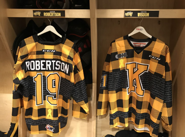Frontenacs Set for Hockey Fights Cancer game on Friday with the focus