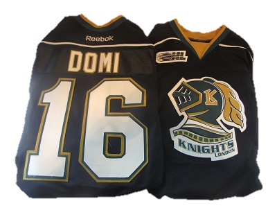 london knights game worn jersey