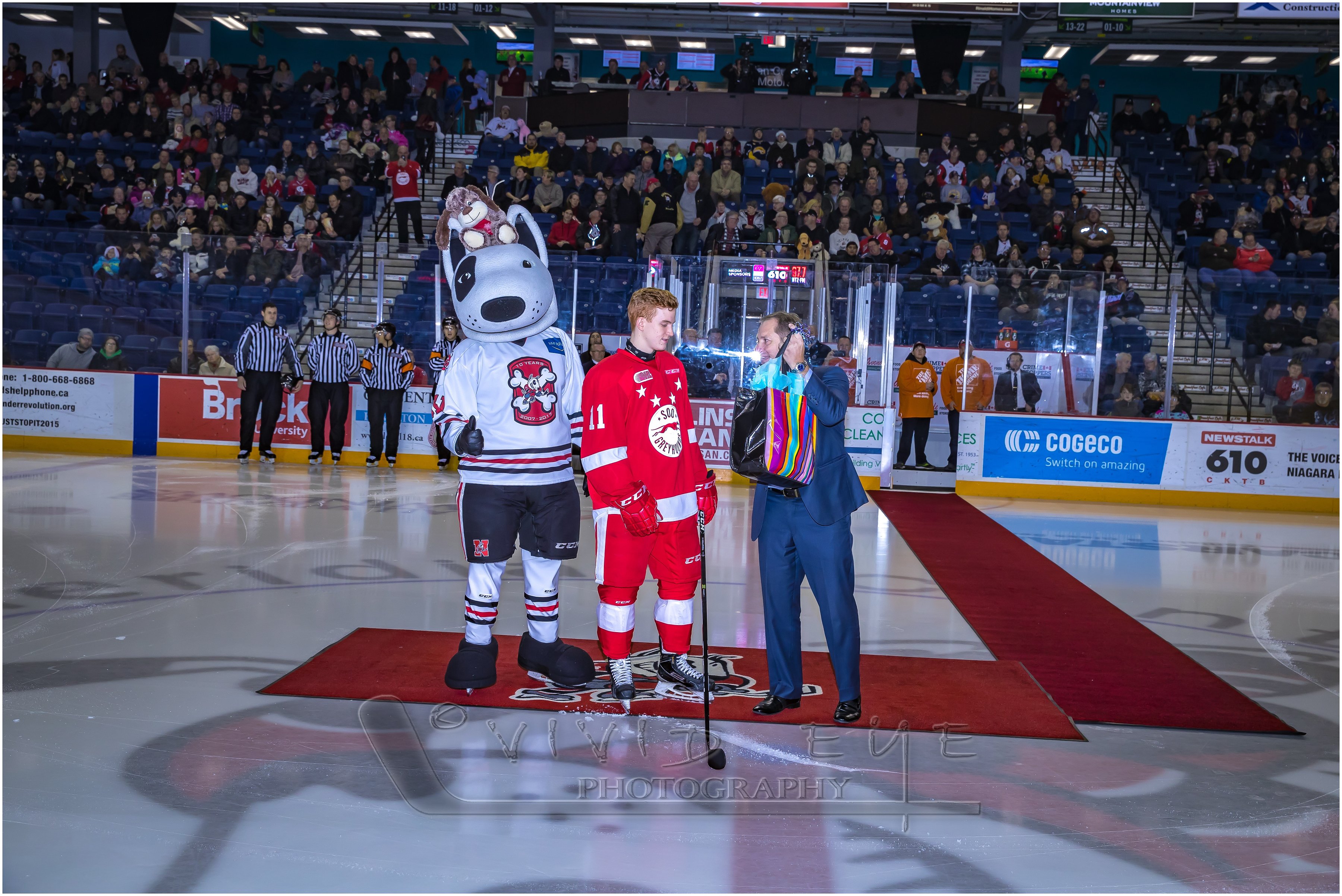 Teddy Bear Toss Photo Gallery Thurs, Dec 8th vs. the Soo Niagara