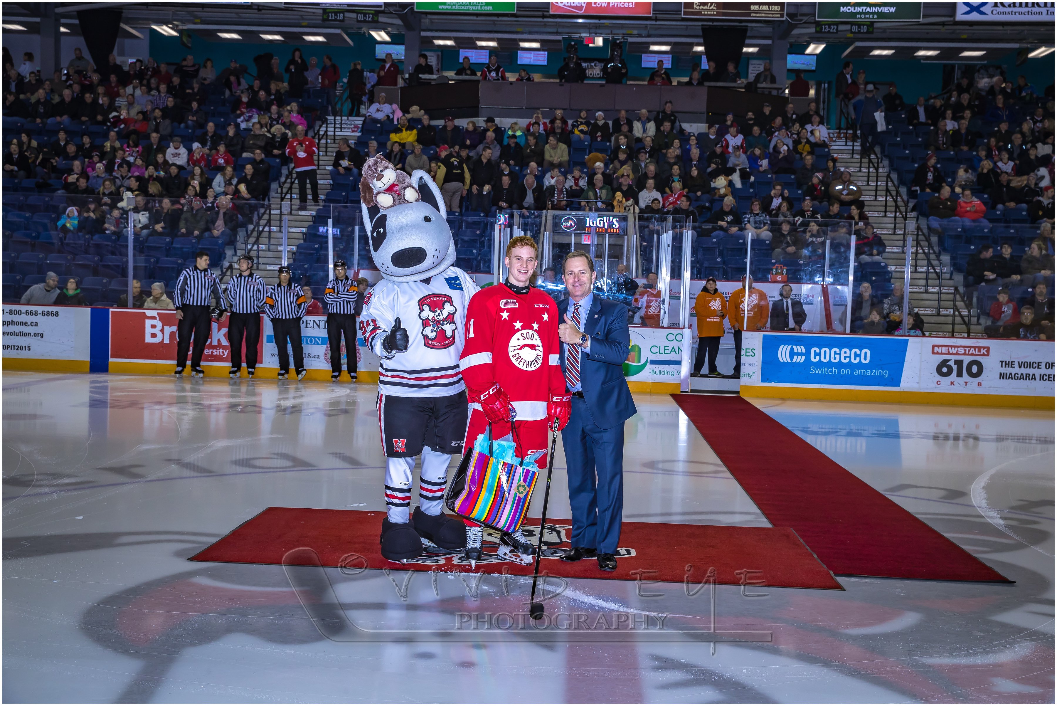 Teddy Bear Toss Photo Gallery Thurs, Dec 8th vs. the Soo Niagara