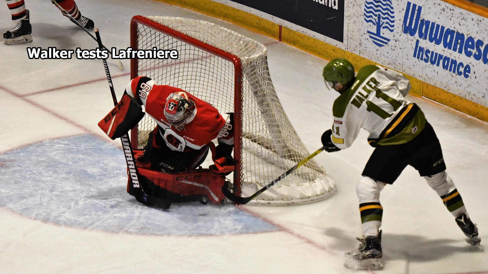 Walker tests Lafreniere