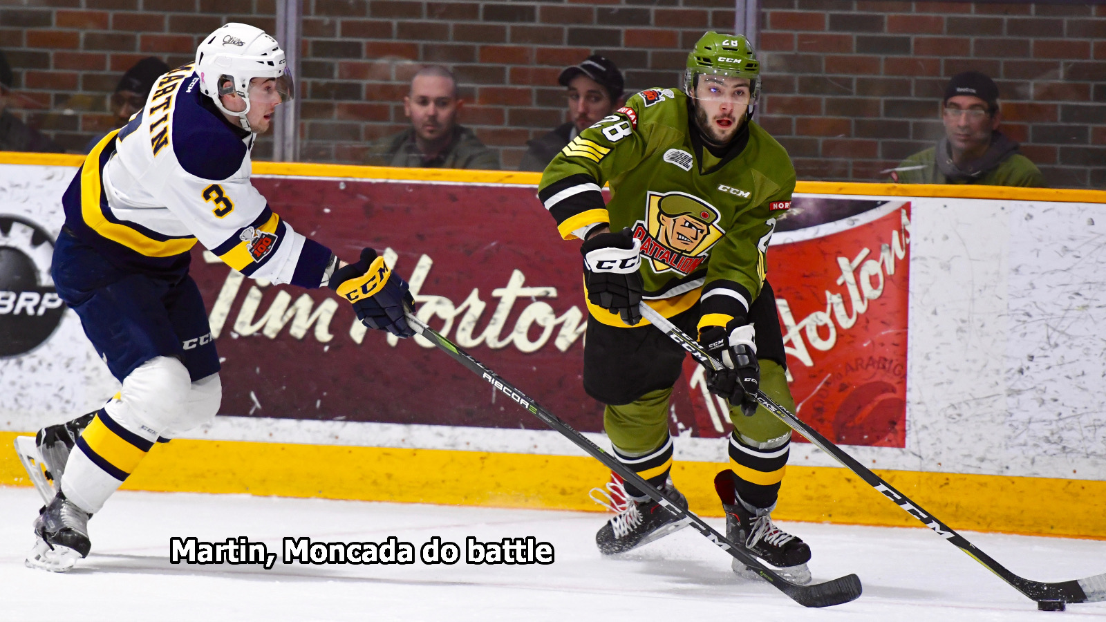 Otters edge Battalion 2-1 - North Bay Battalion
