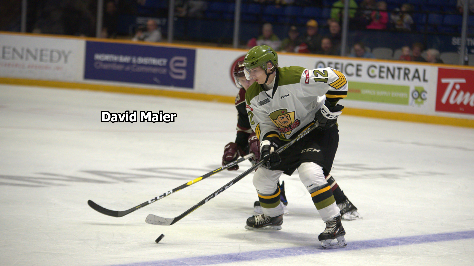 David Maier of North Bay Battalion