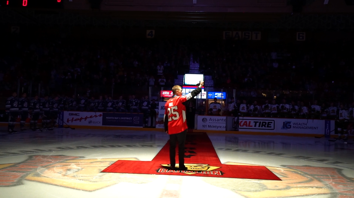 Chris Neil Returns to North Bay Battalion