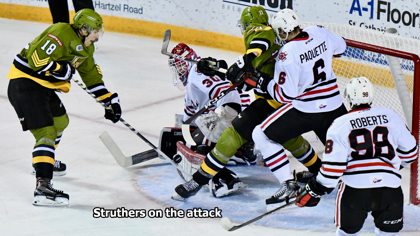 Struthers on the attack