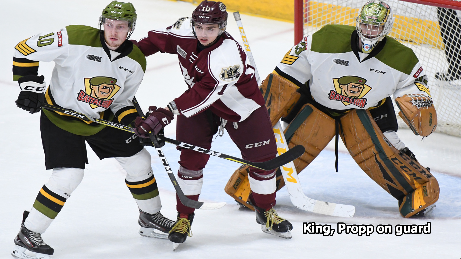 King, Propp on guard
