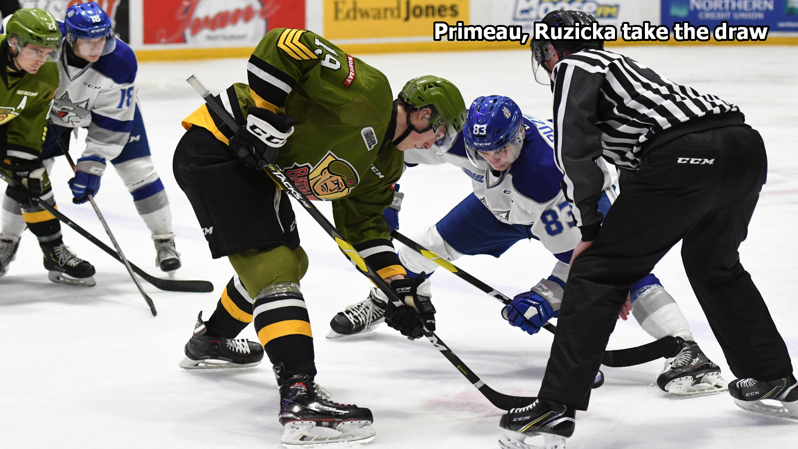 Primeau, Ruzicka take the draw