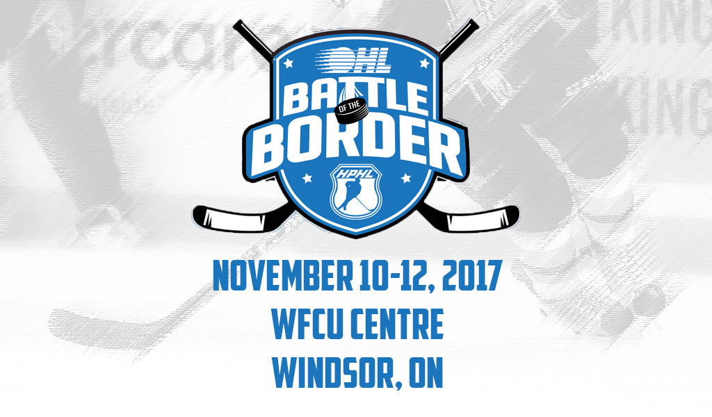 4th Annual OHL/HPHL Battle of the Border Details Ontario Hockey League
