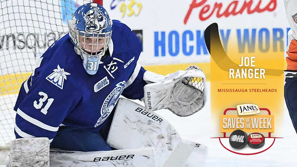 Joe Ranger of the Mississauga Steelheads