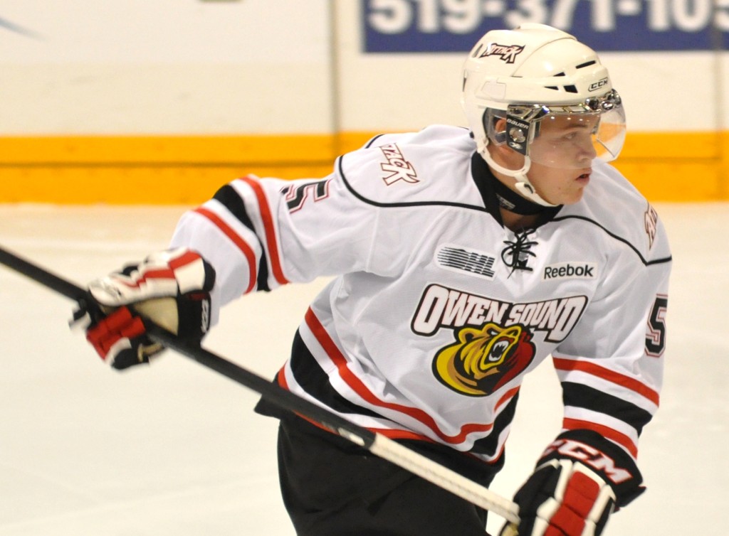 Four Attackers Named in Rankings Owen Sound Attack