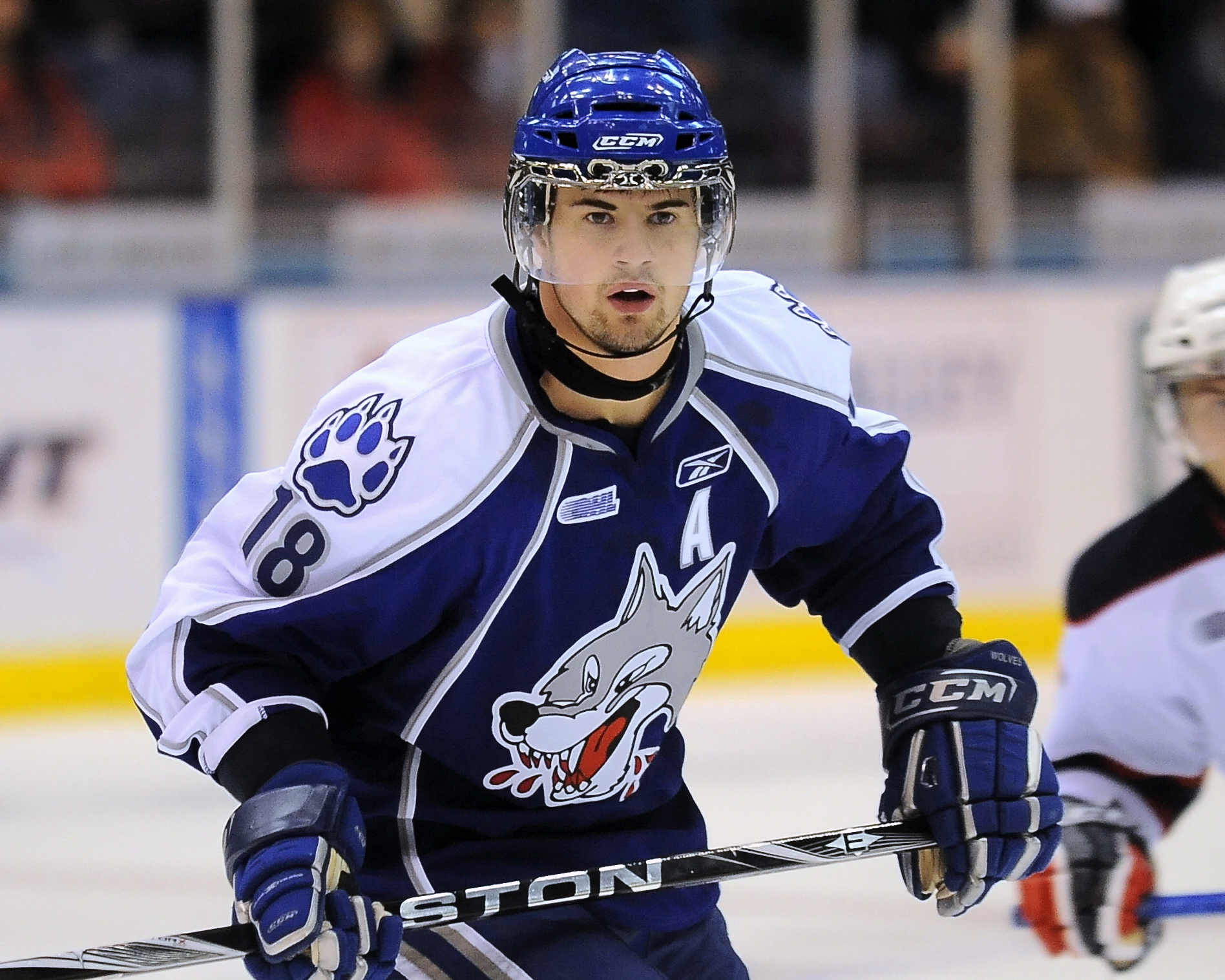 WOLVES FALL TO RANGERS - Sudbury Wolves
