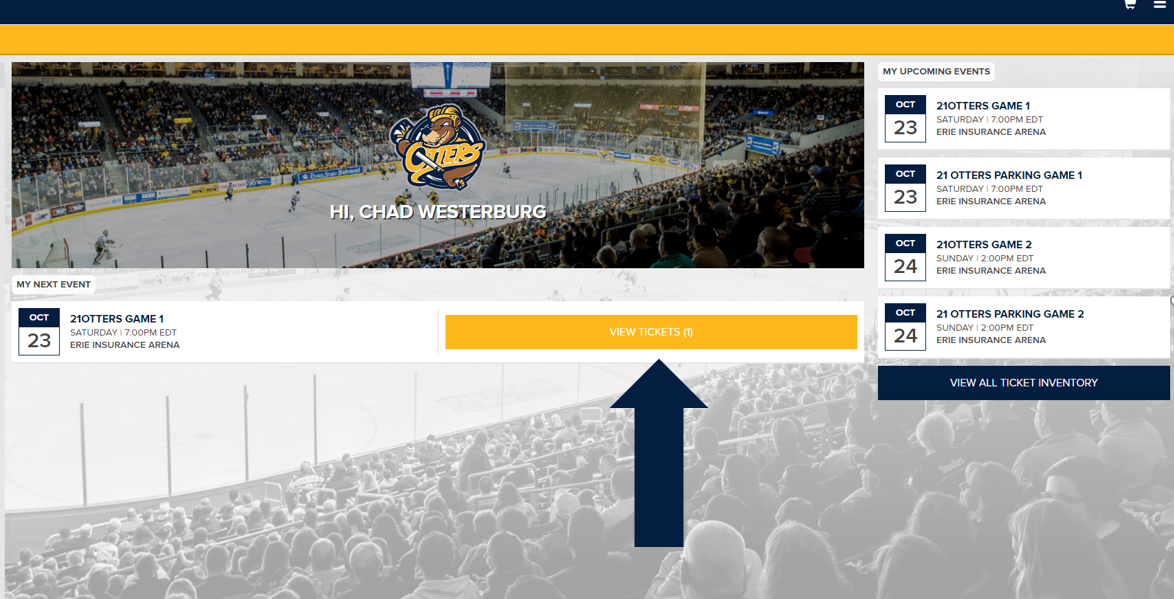 Mobile Ticketing Guide - Erie Otters