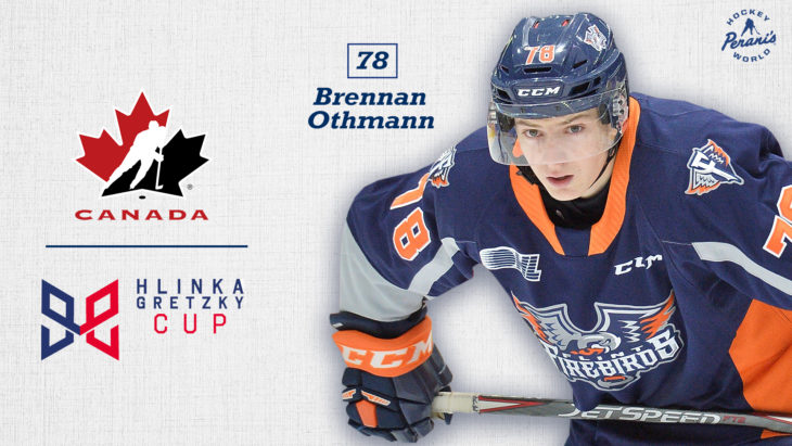 Othmann Recognized As Invitee To Canada S National Men S Summer Under 18 Team Selection Camp Flint Firebirds