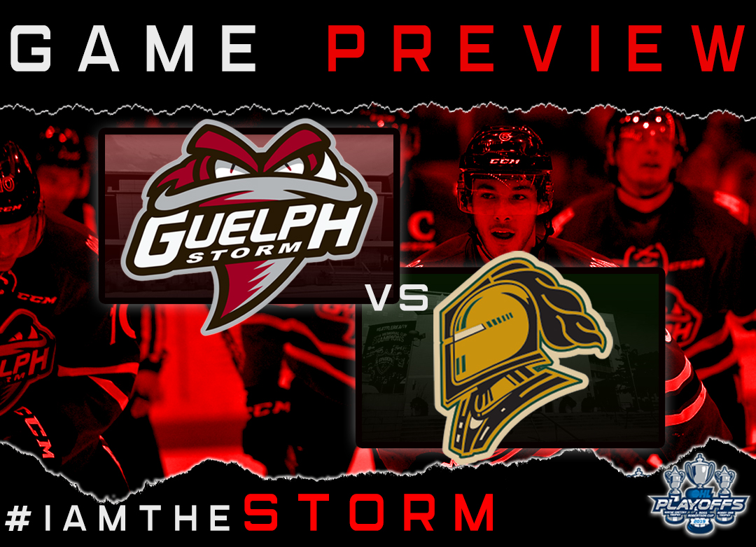 Playoff Game 2 Preview Guelph Storm vs. London Knights Guelph Storm