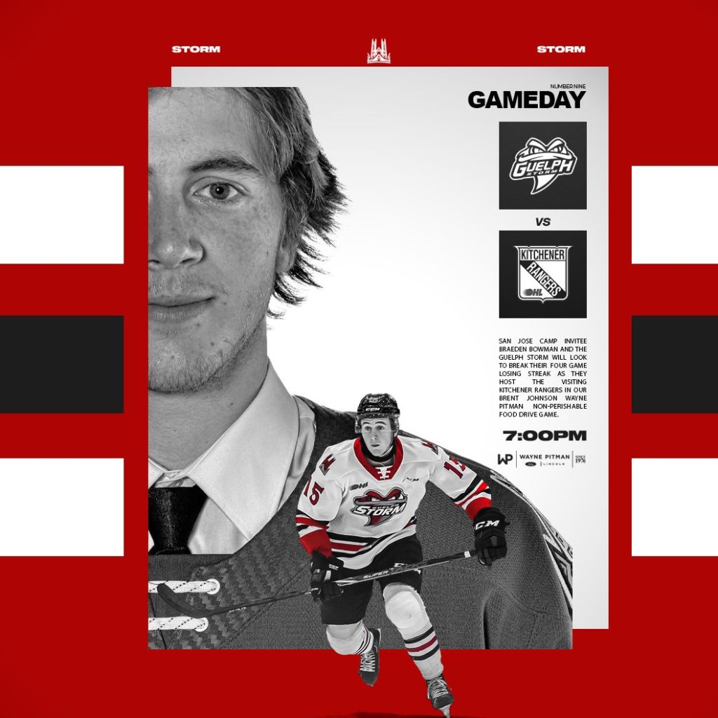 Oct. 22/22 – KIT vs. GUE – Guelph Storm