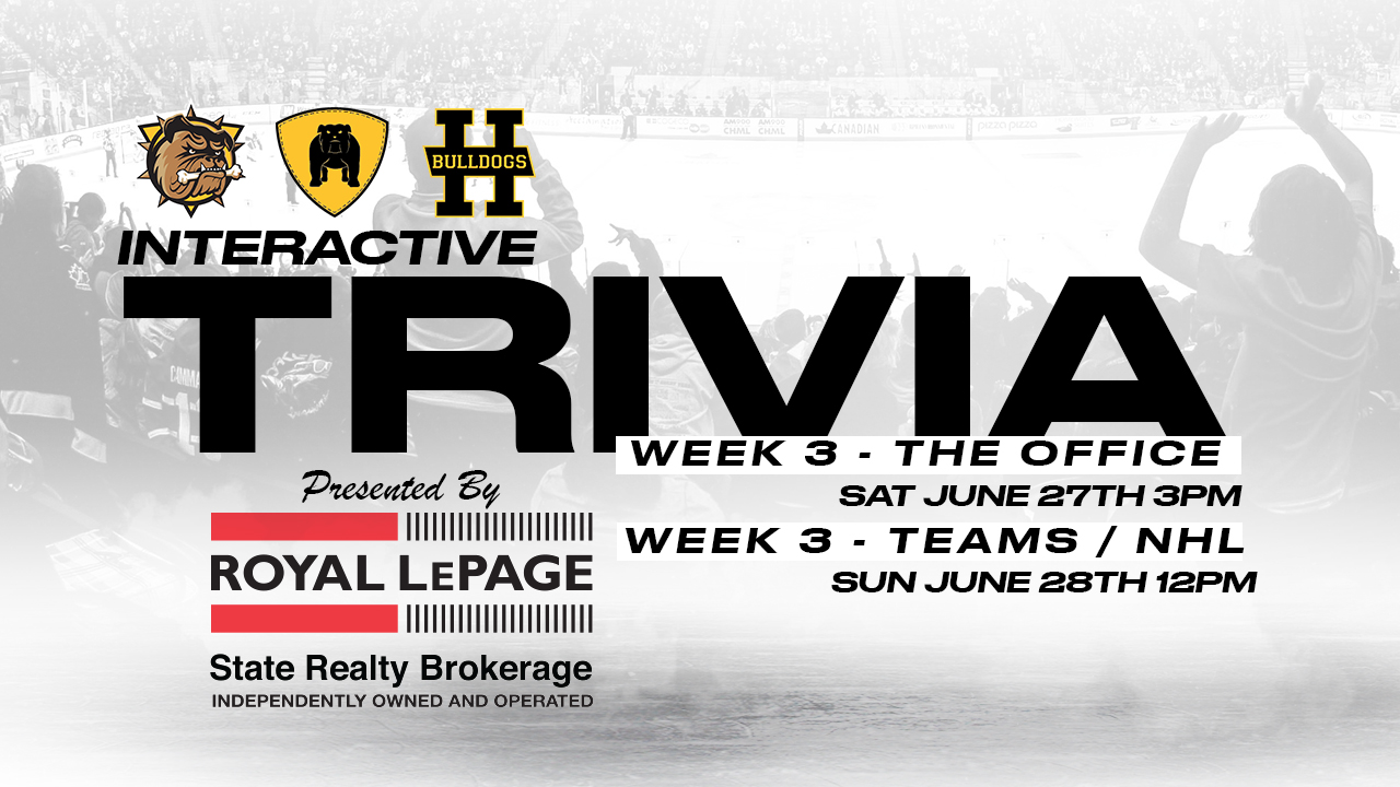 BACKTOBACK TRIVIA SATURDAY AND SUNDAY Presented By Royal Lepage