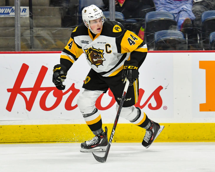 Mackenzie Entwistle Hamilton Bulldogs