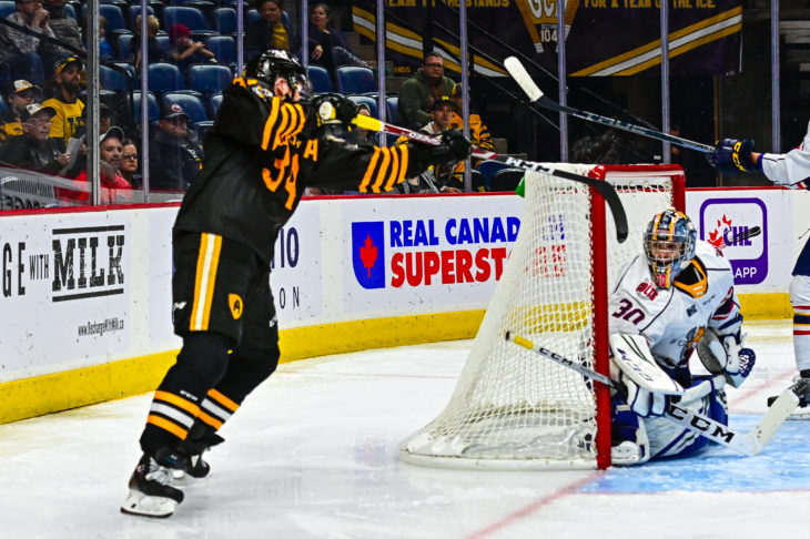Arthur Kaliyev Tiger Cats Lacrosse Goal
