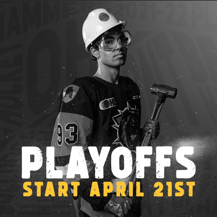 GAMES 1 AND 2 Thursday April 21st at 7pm and Monday April 25th at 7pm - Hamilton Bulldogs GAMES 1 AND 2 Thursday April 21st at 7pm and Monday April 25th at 7pm - Hamilton Bulldogs