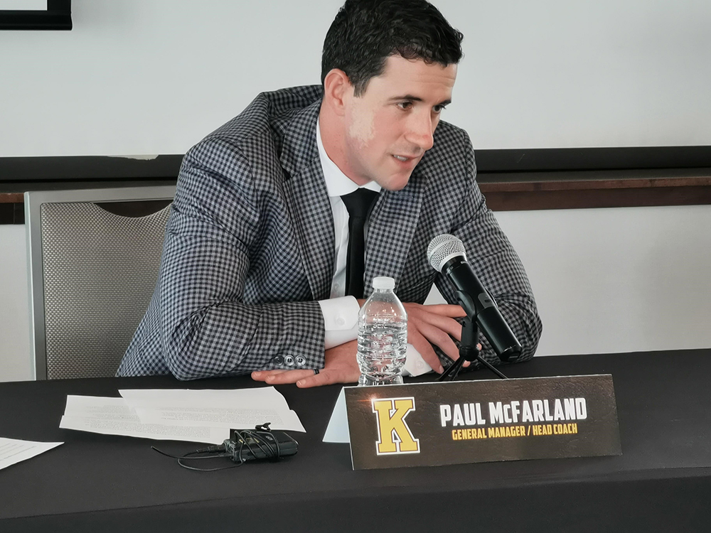 Paul McFarland's GM Press Conference