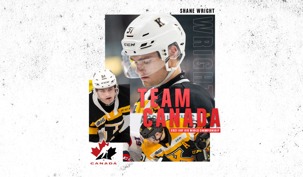 Shane Wright Named To Canada S 21 Iihf U18 World Championship Roster Kingston Frontenacs