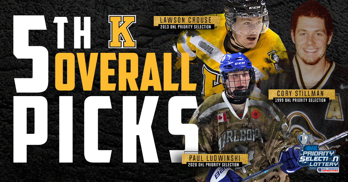 5th Overall Picks by the Kingston Frontenacs