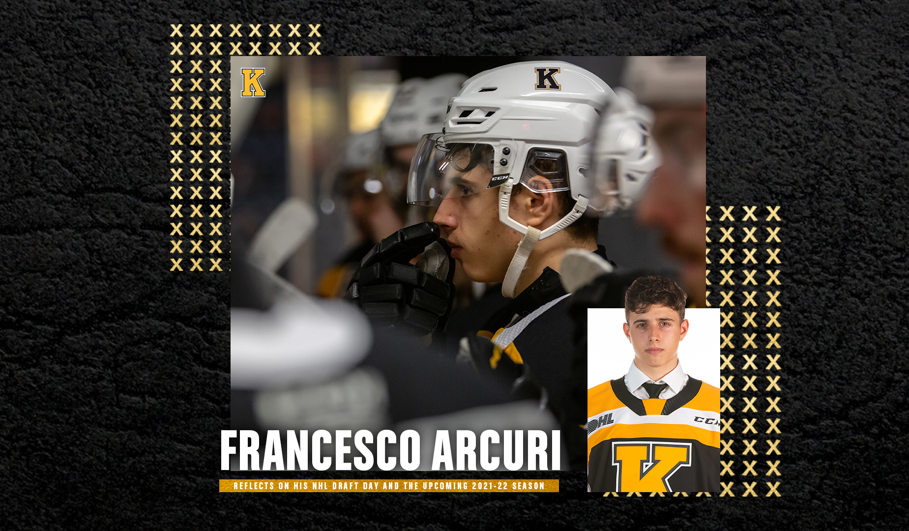 Francesco reflects on his NHL draft day and the upcoming 2021-22 season