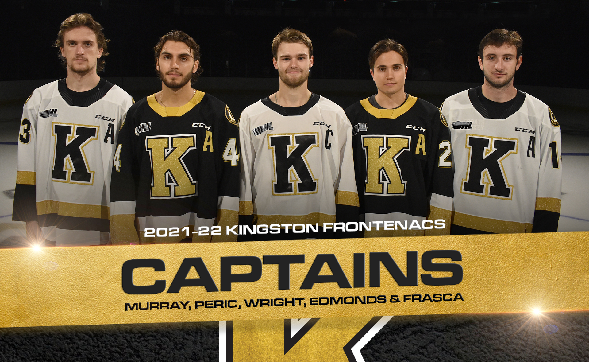 Frontenacs Announce 2021-22 Team Captains