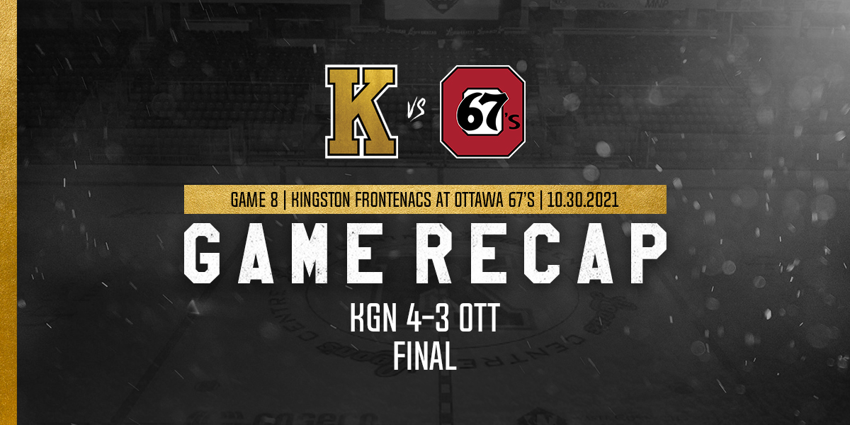 Game Recap - October 30