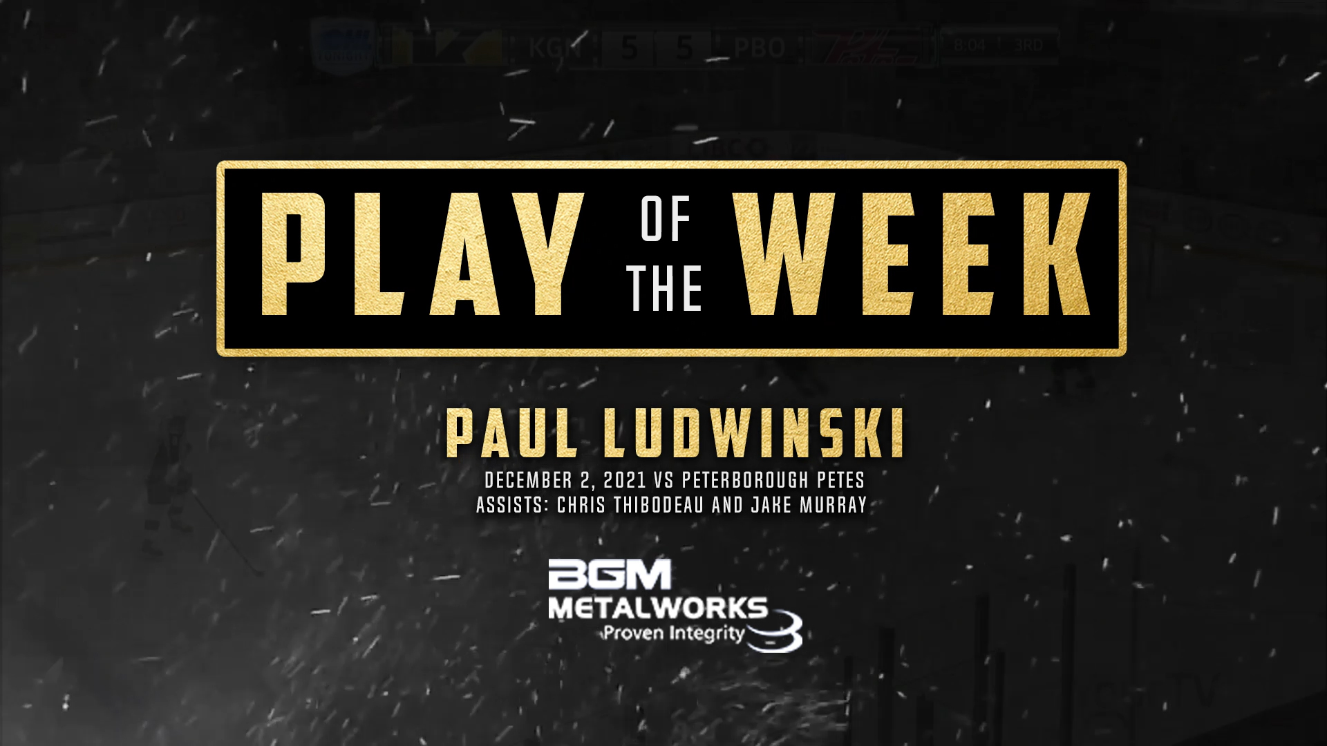 Play of the Week - Paul Ludwinski