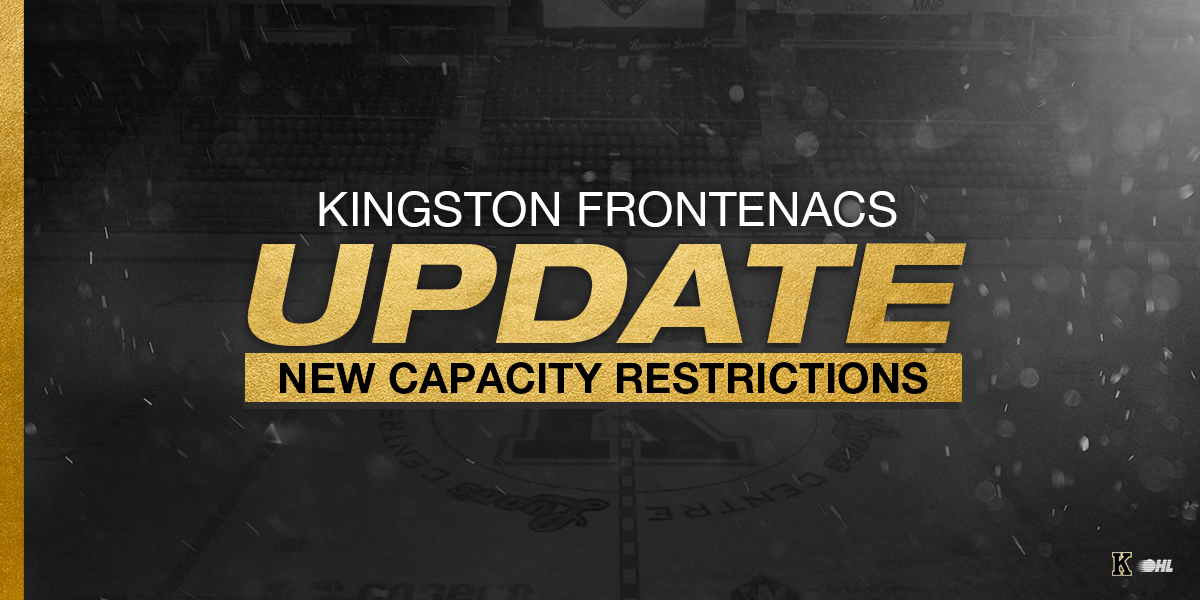 Update New capacity restrictions at Leon's Centre