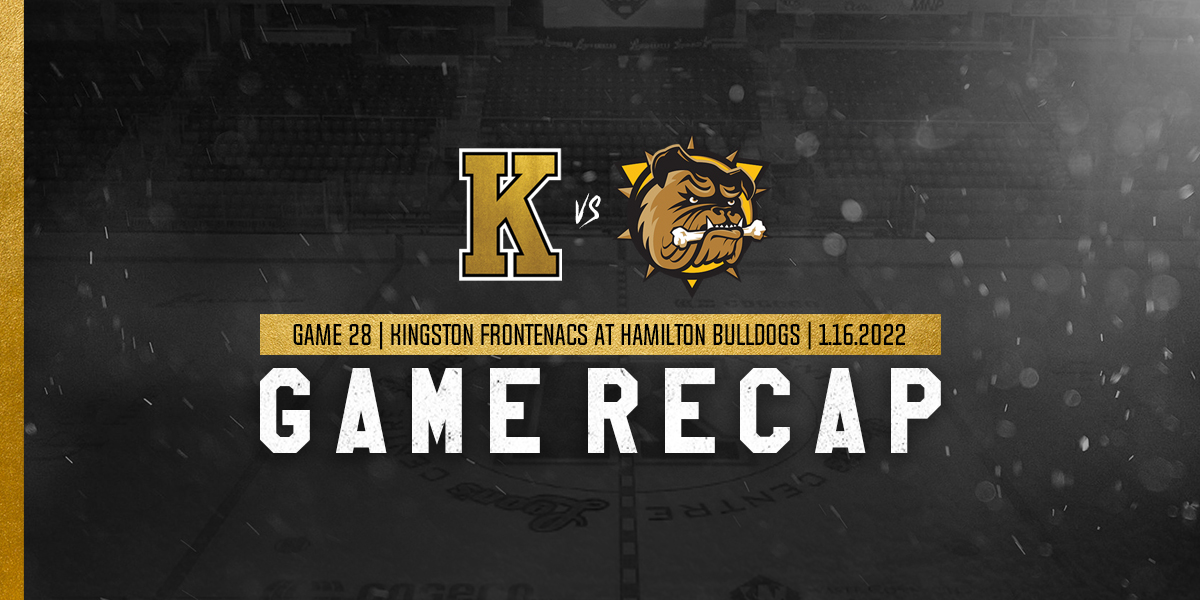 Game Recap - Jan 16