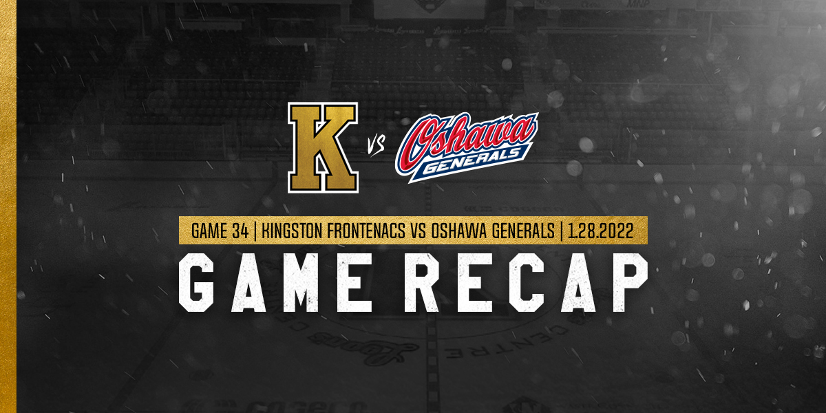 Wright's 4 point night leads Kingston to 4-3 win over Oshawa