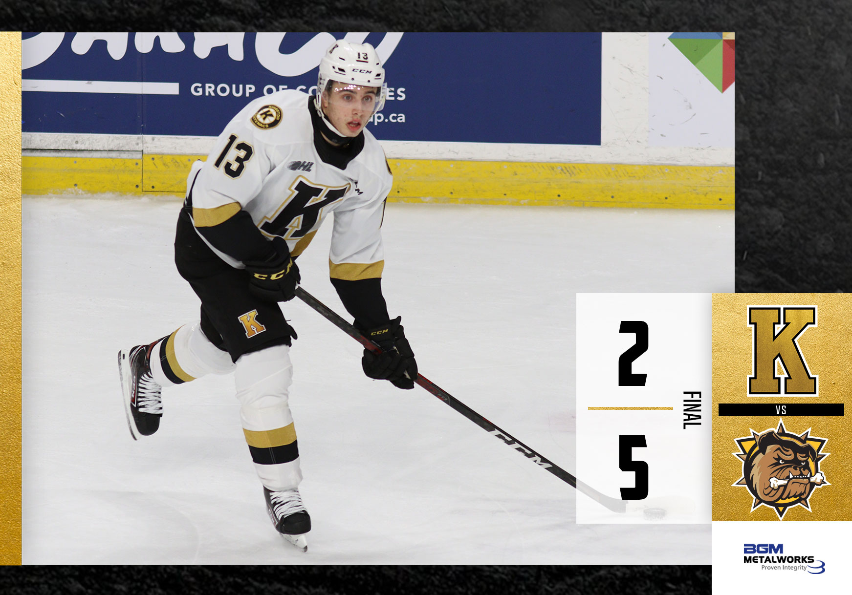 Final Score: KGN 2-5 HAM