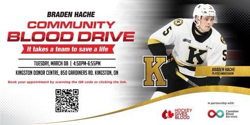 Braden Haché Blood Drive - March 8, 2022