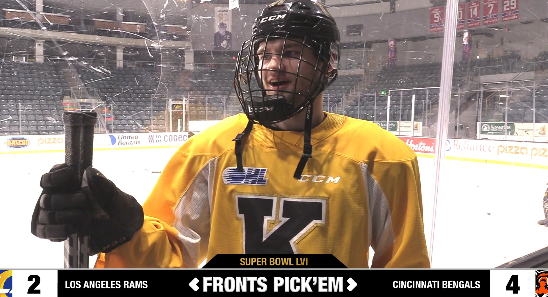 Our guys set their predictions for tonight's Super Bowl LVI winner.