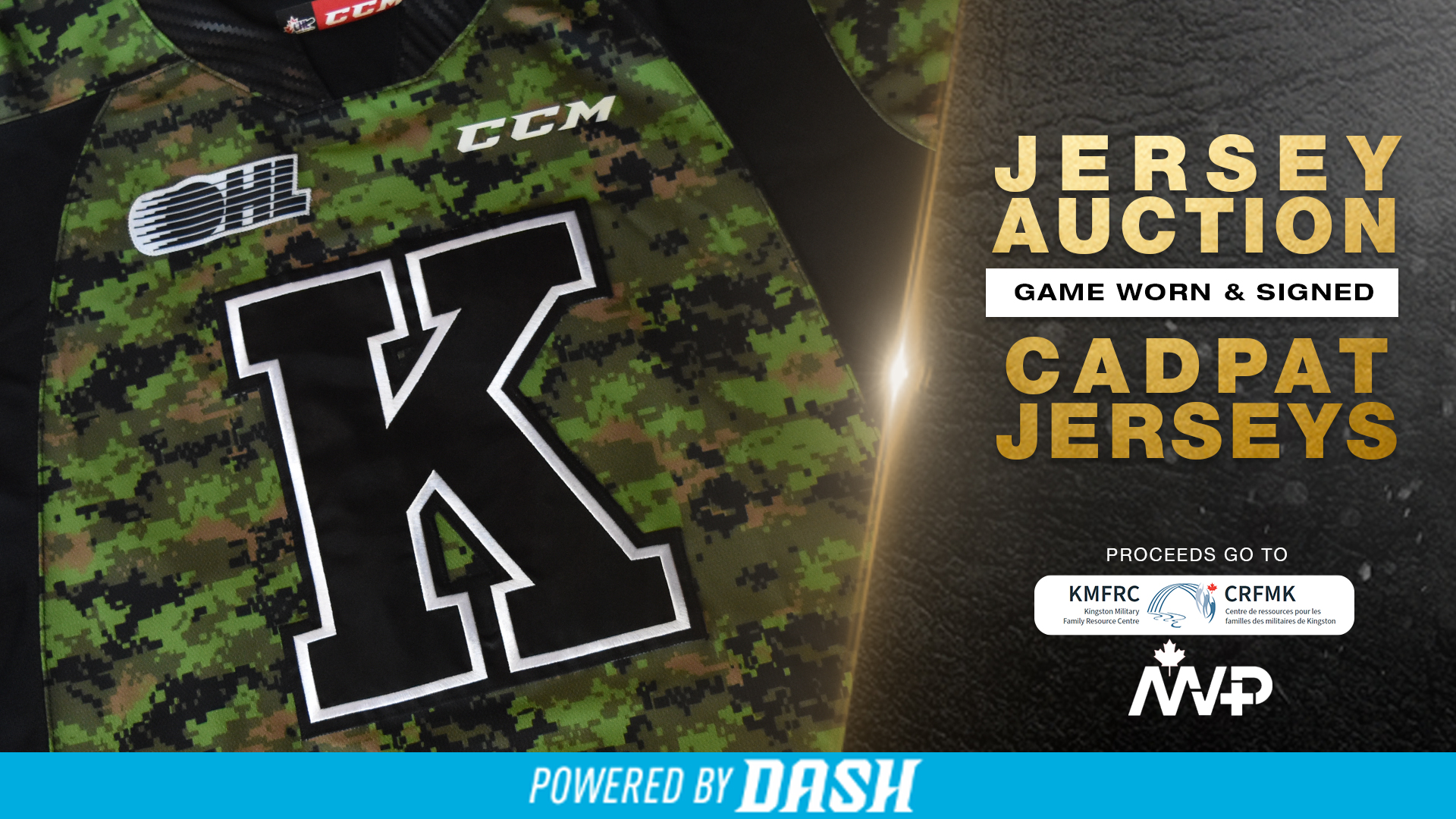 CADPAT Jersey Auction