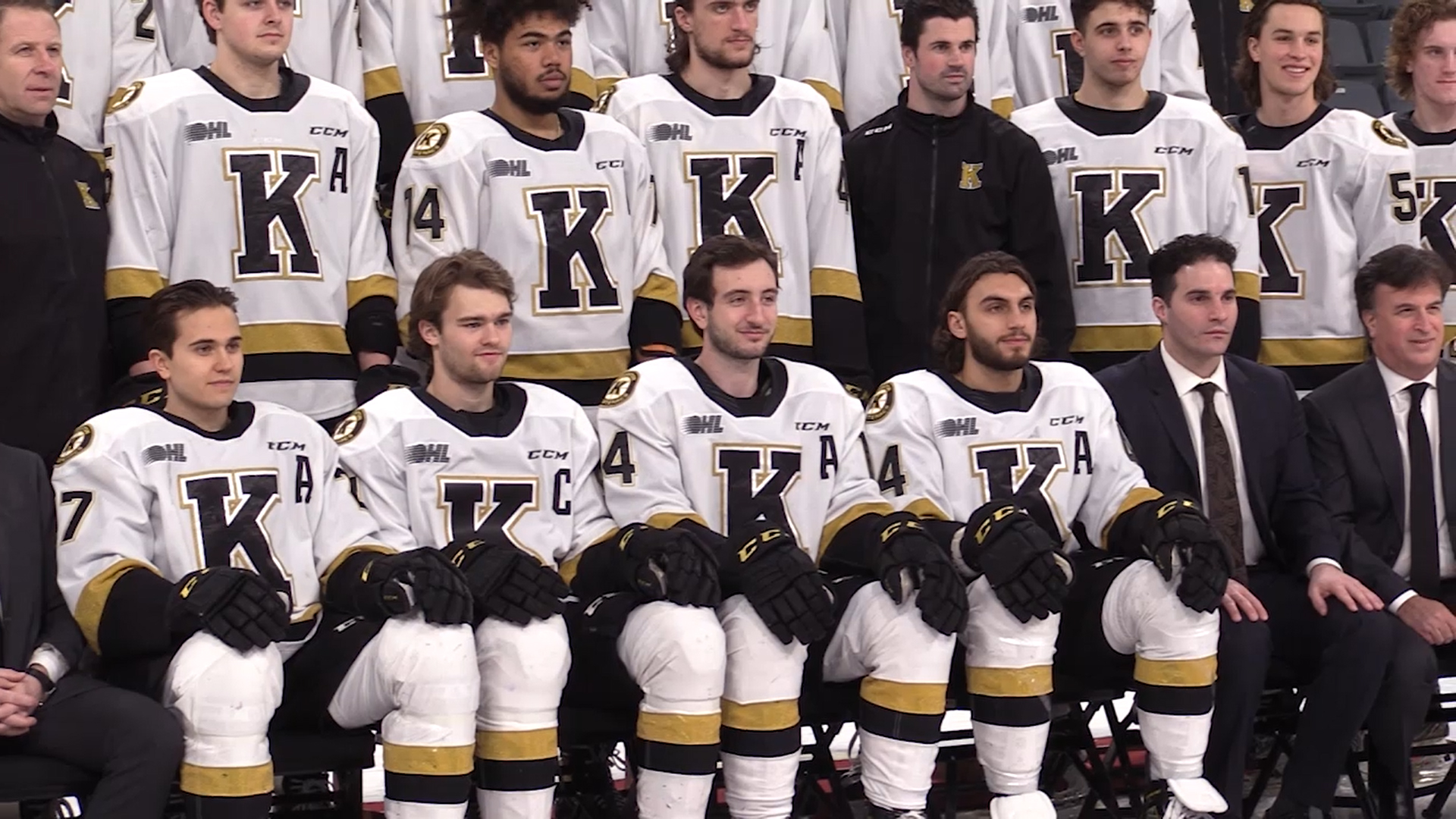 Dressed up, hair looking good and all smiles for the 2021-22 team photo.
