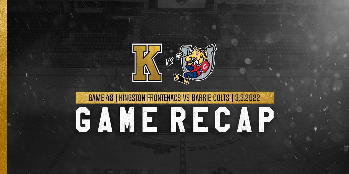 Fronts Battle, but Guzda and Colts win 4-3