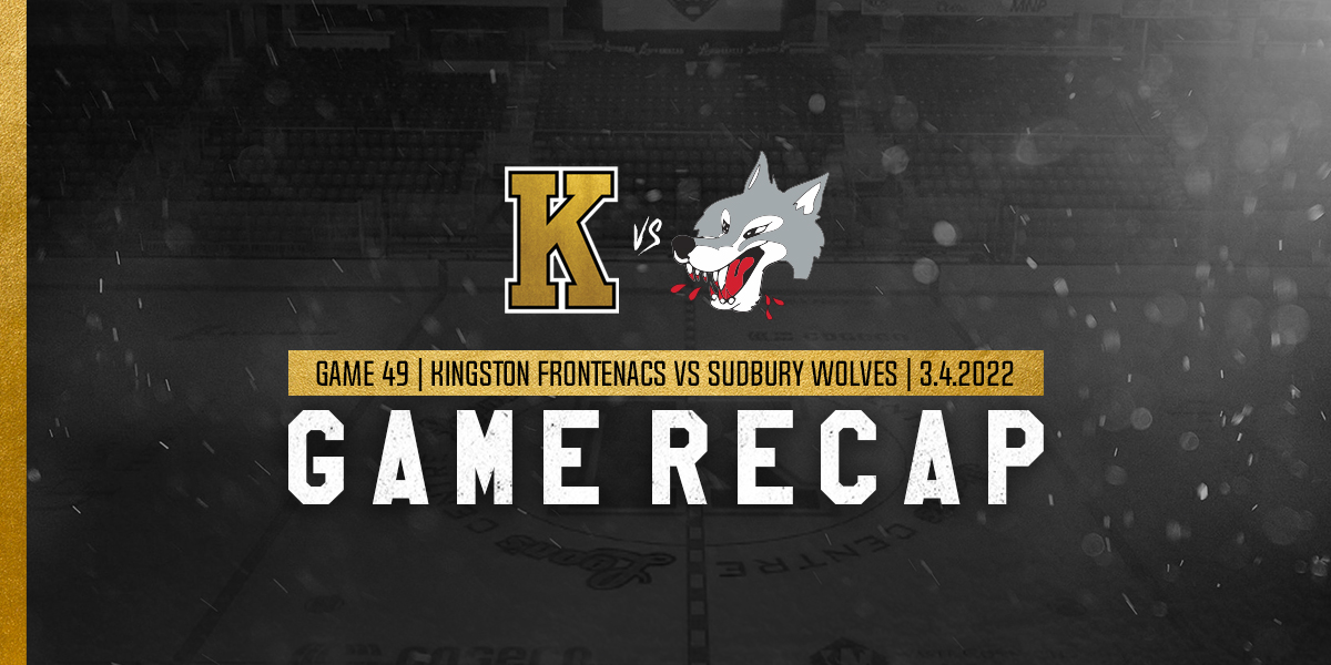 Sudbury Blues, Fronts fall 6-3 to Wolves
