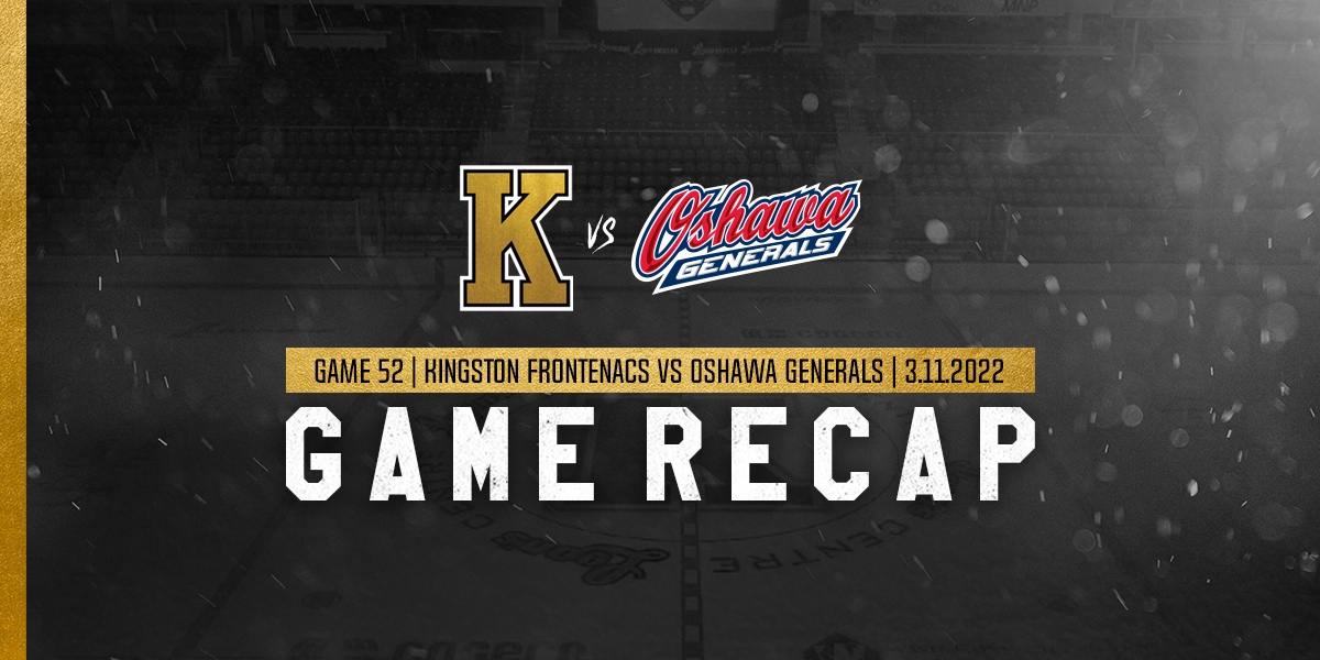 Shane Wright's hat trick lefts Fronts to 7-2 win over Generals