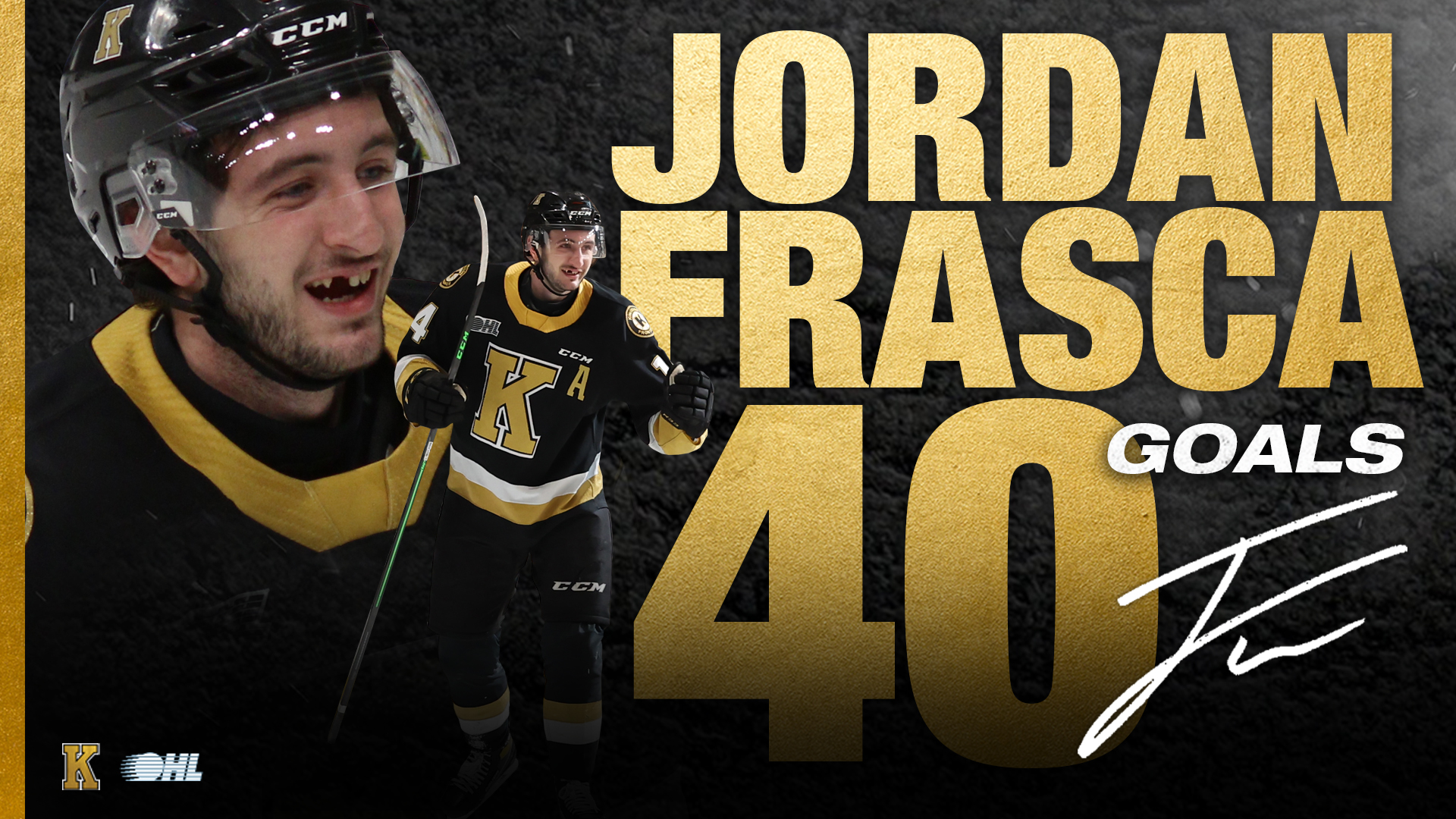 Milestone Moment: Jordan Frasca scores 40th goal of the season