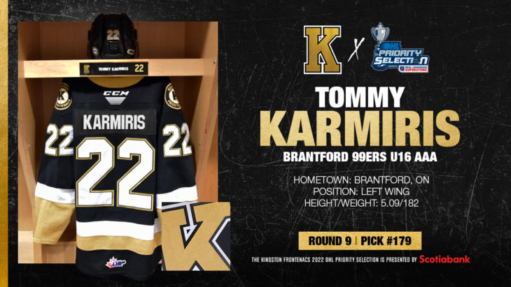 Tommy Karmiris - LW