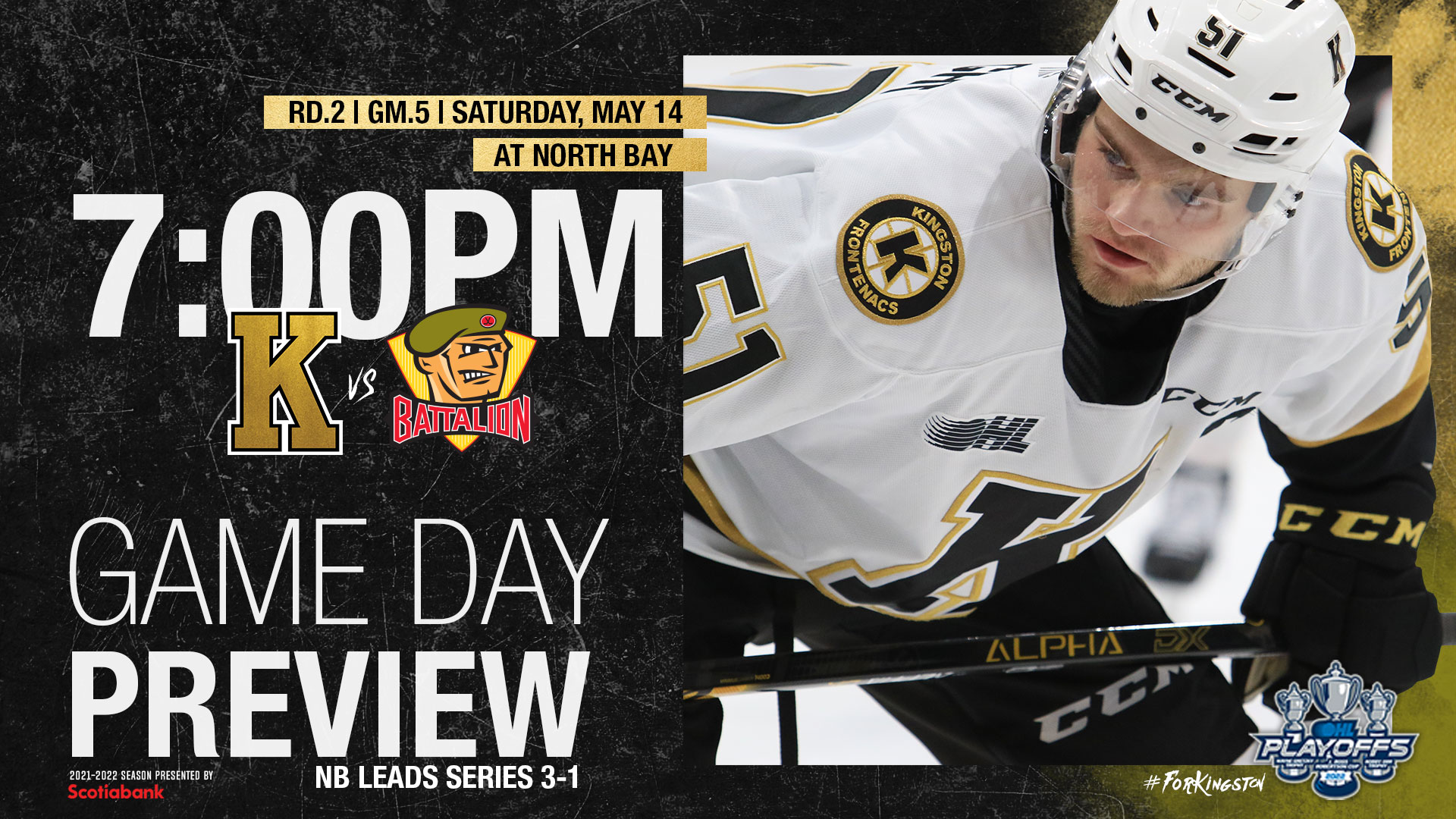 Game Day Preview: Kingston vs. North Bay - Game 5