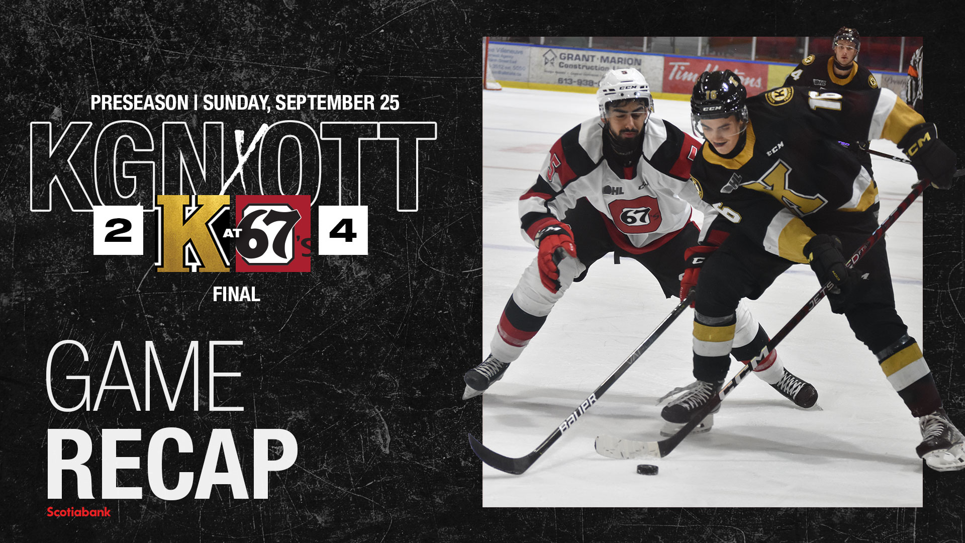 Game Recap: Kingston vs. Ottawa