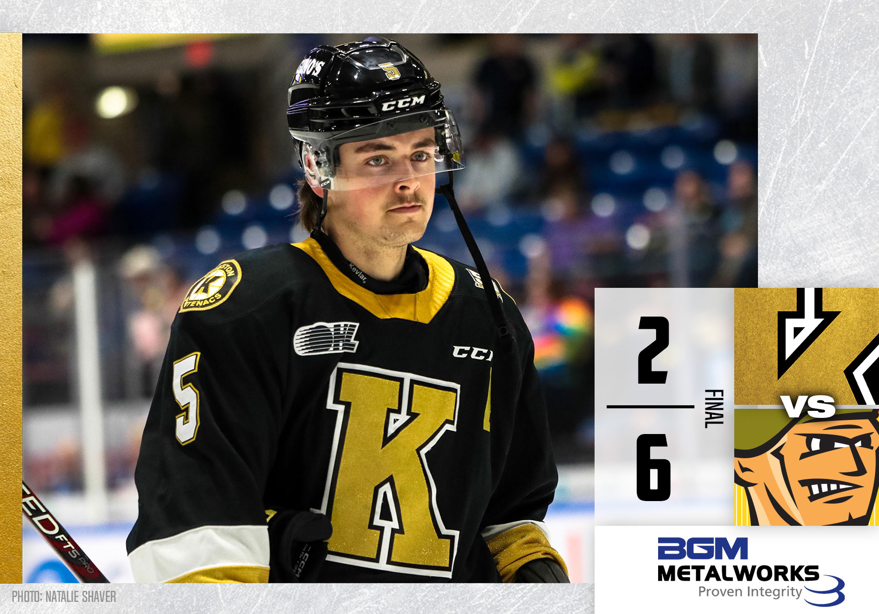 Final Score: KGN (2) at NB (6)